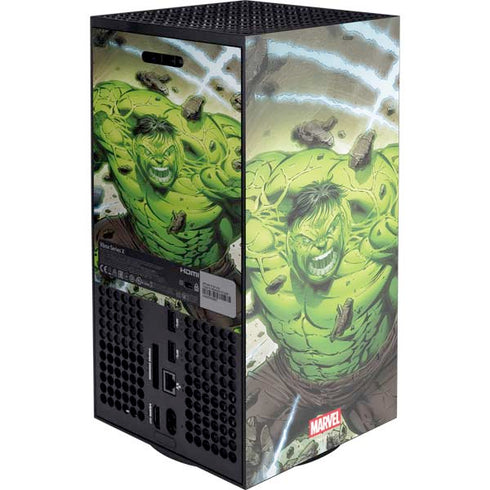 Marvel Hulk Green Goliath XBox Series X Digital Edition Console Skin